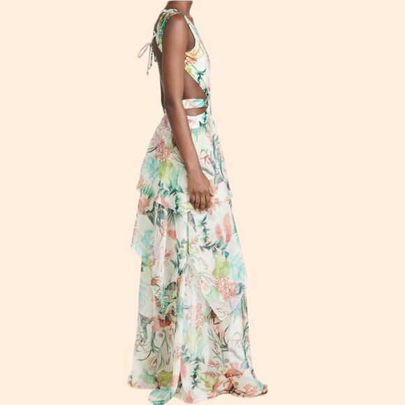 PatBo Oasis Cutout Maxi Dress - Picture 1 of 9